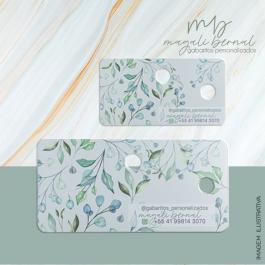 Gabaritos de dobras KIT COMPACT  - múltiplos de 24 kits PS 1,5mm 10x19cm - 14x29cm Personalizado com seu logo -  Impressão Frente   